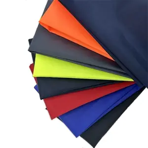 Factory 170T 190T 210T PU Coated 100 Polyester Taffeta Waterproof Raincoat Umbrella Material