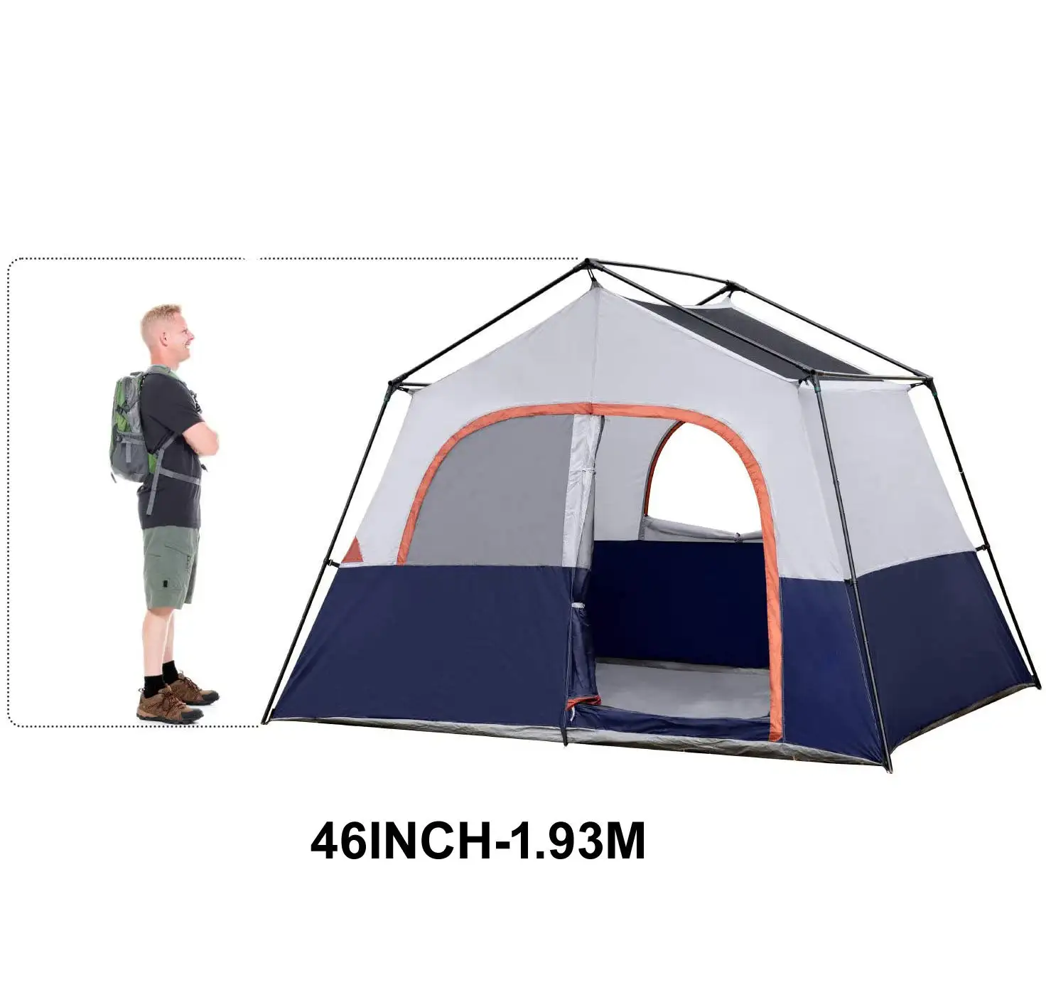 Tienda de campaña automática para 6 personas, carpa impermeable de alta calidad para exteriores