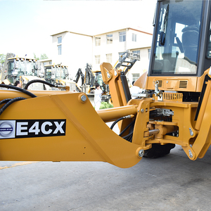 Venta Directa de Fábrica, Tractor de Ruedas 3CX 4CX, Maquinaria de Ingeniería, Mini Tractores para Jardín y Granja con Cortadora - Product Image 6