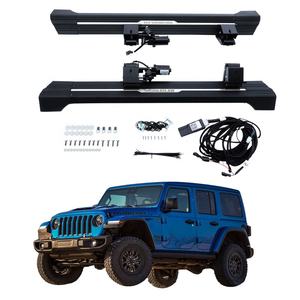Accesorio retráctil <span class=keywords><strong>de</strong></span> pedal eléctrico para todoterreno 4*4 Jeep Wrangler JK/JL/JT Power Side Running Boars Side Step - Product Image 1