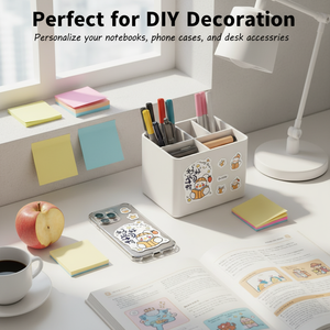 Customizable cute and durable inspirational text stickers suitable for computers, water bottles, skateboards, and suitcases. - Product Image 6