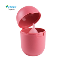 Étui Furuize CupMate, Stérilisateur de coupe menstruelle, Nettoyeur de coupe menstruelle, Stérilisateur de coupe menstruelle Copa, Boîte de rangement pour coupe menstruelle
