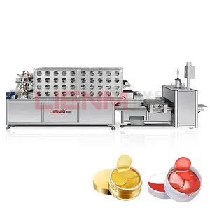 Factory Customized Cosmetic Eye Mask Manufacturing Production Line Gel Eye Mask Filling Packaging Machine