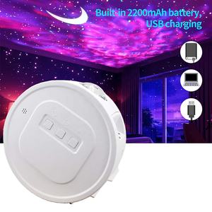 LED Ocean Wave Starlight Nebula Cloud Light Proyector de sueño profundo con 6 modelos de color 360 Rotación Moon Night Lighting Lamp - Product Image 5