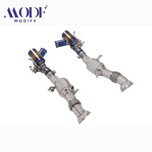 Pour Ferrari 296 GTB & Spider hybride rechargeable : système d'échappement en titane haute performance et pack de collecteur d'échappement à haut débit - Product Image 6