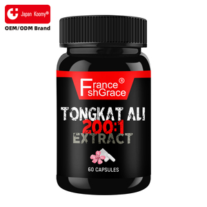 OEM Tongkat Ali กับ Tribulus terrestris 60แคปซูลสำหรับผู้ชายพลังงาน, การเสริมความแข็งแรงรองรับ Maca Tongkat Ali - Product Image 1