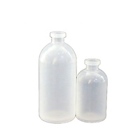 Flacon de vaccin de qualité médicale 50 ml 100 ml, récipient stérile pour le stockage de liquides, pour vaccins, sérums, liquides biologiques, diagnostic