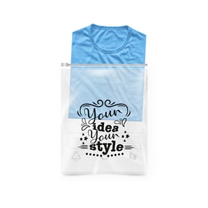 ถุงพลาสติกแบบมีซิปล็อคผิวด้านสำหรับบรรจุภัณฑ์เสื้อผ้า - Product Image 4