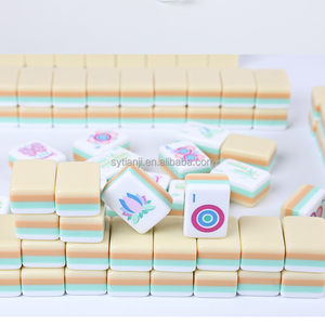 Juego de Mahjong Topaz Cool, el Más Vendido, Acrílico, Grabado Americano, de 4 Capas, 160 Piezas, Premium, para Jugar - Product Image 3