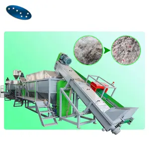 polythene waste recycling machine/PE PP PS packing films Recycling Process