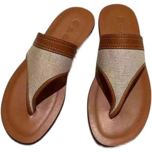 Sandalias casuales de verano estilo retro con caracteres chinos. Nuevo diseño, sandalias de playa retro originales, antideslizantes y a la moda. - Product Image 3