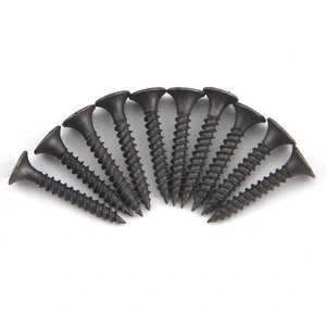 Vis À cloison sèche Tornillos Phil Filetage Fin Rassembler Grosse Tête Auto-perceuse Vis Pour Cloison Sèche en Phosphate Noir - Product Image 5