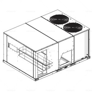 Vrcooler 3 to 25 Ton Rooftop Packaged <strong>Unit</strong> RTU HVAC <strong>System</strong> Commercial Rooftop Air Conditioner <strong>AC</strong> <strong>Unit</strong> - Product Image 3