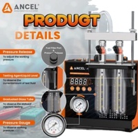 Outil de diagnostic d'injecteurs de carburant ANCEL JC200, test d'uniformité et d'atomisation des injecteurs, test de tenue des injecteurs, 2 cylindres, 12V, portable
