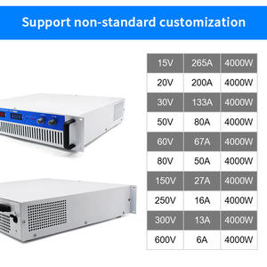 4000W DC 0-15V 265A 프로그래머블 DC 전원 공급 장치 RS485 RS232 스위칭 전원 공급 장치 - Product Image 2