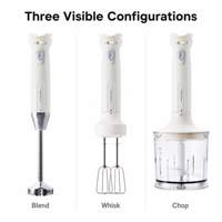 Mixeur Plongeant Portable Professionnel Premium Sans Fil Rechargeable à Vitesse Variable pour Cuisine Domestique, Pâtisserie et Cuisson