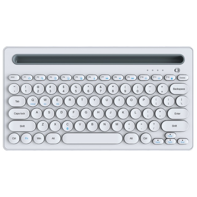 Wireless Keyboard with Card Slot Bluetooth 5.4 Rechargeable Type-C Slim Quiet