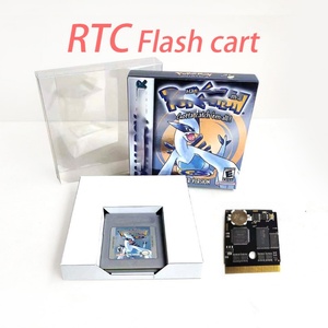 Cartouche de jeu RTC Flash Cart Silver Version USA Gold Crystal Version pour GBc - Product Image 2