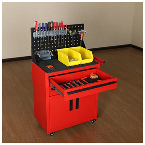 Heavy Duty Mobile Auto Repair <b>Tool</b> <b>Cart</b> Multi-Function Trolley Workshop Drawer <b>Tool</b> Boxes - Product Image 2