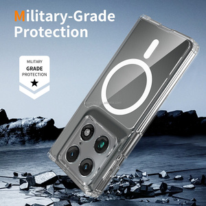 Funda Magnética Resistente para Moto Razr Fold 60 Ultra, 2 en 1, TPU y PC Rígido, Protección Anticaídas, Transparente - Product Image 2