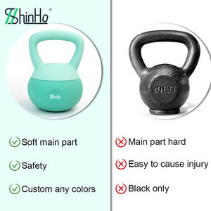 Pesa Rusa Ajustable Personalizada de Fábrica Shinho, Protege al Usuario, PVC Suave Ecológico para Entrenamiento de Fuerza, Ejercicio de Cuerpo Completo - Product Image 3