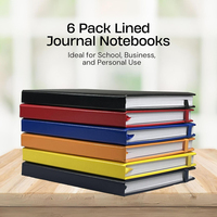 Carnet A5 personnalisable en cuir PU Premium Performore, couverture rigide en tissu spirale, 200 pages lignées, sangle élastique en PVC, couleurs assorties, pour le bureau