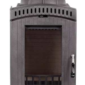 Poêle à bois en fonte intégré. Insert de cheminée Chauffage intérieur - Product Image 3