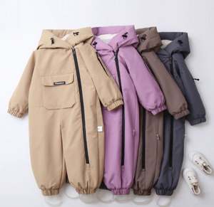 Chaqueta y Abrigo de Invierno para Bebés y Niños, Ropa de Invierno para Niñas con Piel Sintética, Ropa de Abrigo Cálida para Bebés y Niños Pequeños, Traje de Nieve, Abrigo para Niñas - Product Image 5