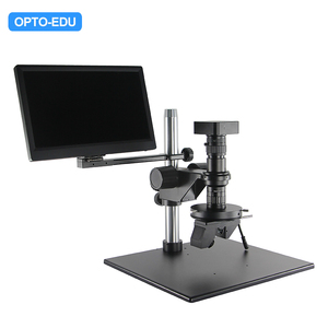 OPTO-EDU A21.1610 <span class=keywords><strong>2D</strong></span> <span class=keywords><strong>3D</strong></span> Manuel Tourner Zoom <span class=keywords><strong>Microscope</strong></span> Vidéo - Product Image 3