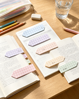 Marque-page personnalisé, étiquette autocollante imperméable en PET, index transparent, notes adhésives pour le bureau et l'école