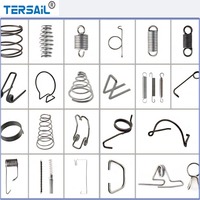 Spring Torsion Buffer Spring Battery Retaining Ring Special-shaped Stainless Steel 301306 302 Carbon Steel