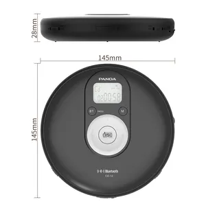 TOMASHI Professional Portable cd Player Bluetooth CD-R/RW MP3 Playback portable cd audio player discman mp3 player