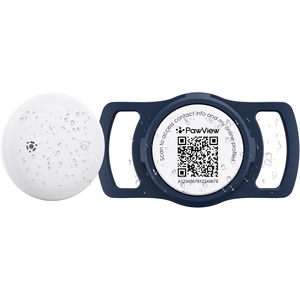 PawView - Localizador Inteligente para Perros, Bluetooth, Ubicación en Tiempo Real, Collar GPS para Mascotas con Soporte para Código QR para iOS y Android - Product Image 1