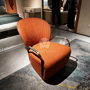 Juego de sofá cama de cuero genuino moderno hogareño de lujo sofá verde azulado + mueble de TV azul pavo real + mesa de centro de Metal de mármol + acento naranja - Product Image 2