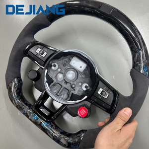 Volant en fibre de carbone avec LED pour Volkswagen MK7 MK6 Golf7 Polo CC Jetta Tiguan <span class=keywords><strong>GTI</strong></span> R GTD GTS - Product Image 3