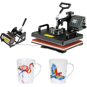 Máquina <span class=keywords><strong>de</strong></span> Prensa <span class=keywords><strong>de</strong></span> Calor para Sublimación 8 en 1 para Producción <span class=keywords><strong>de</strong></span> Camisetas y Serigrafía - Product Image 5