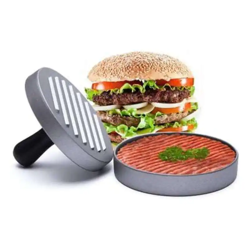 Хит продаж, портативная мини-машина для изготовления гамбургеров, мяса, машина для изготовления гамбургеров, ручная кухонная машина для изготовления гамбургеров