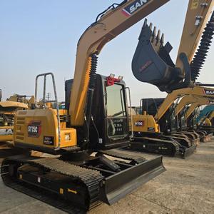 SANY 75 hoogwaardige, goed verkopende gebruikte graafmachine, Japanse fabricage, betrouwbare gebruikte SANY 75 graafmachine te koop voor de bouw - Product Image 3