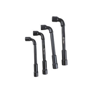 Jeu de clés à douille en forme de L, 1/2 pouces, 4 pièces, en acier au chrome vanadium, outils de réparation automobile - Product Image 1