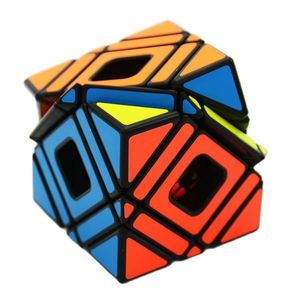 Yuxin Diagonal Magic Cube 3x3 Black Brain-Boosting <b>Puzzle</b> Toy For Youth And Kids Educational Use - Product Image 2