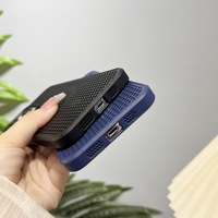 Coque de téléphone de luxe à dissipation thermique, étui anti-poussière pour iPhone 17 16 15 14 13 12 Pro Max Plus, respirant, compatible avec la charge sans fil