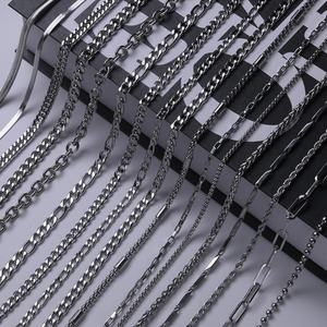 थोक कस्टम यूनिसेक्स क्लासिक लिंक स्टेनलेस स्टील चेन हार सोना प्लेटेड वाटरप्रूफ गैर-तिरनिश नो-फीका हाइपोएलर्जेनिक - Product Image 4