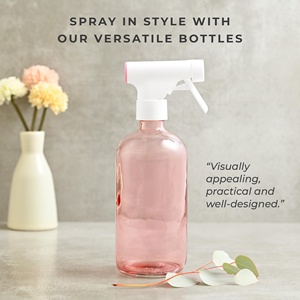 Wholesale pink Pump Hair Spray <b>Bottle</b> Luxury 350ml/500ml <b>Empty</b> <b>Plastic</b> Fine Mist Body Spray <b>Bottles</b> for Facial Cleanser - Product Image 4
