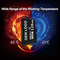 Carte TF personnalisée avec logo, pleine capacité, 100% authentique MUDP, prix d'usine, 128 Mo/256 Mo/512 Mo, classe 10, vitesse pour mobile
