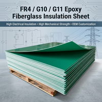 Feuille de stratifié en fibre de verre époxy FR4 G10, panneau d'isolation électrique pour circuits imprimés et composants électroniques