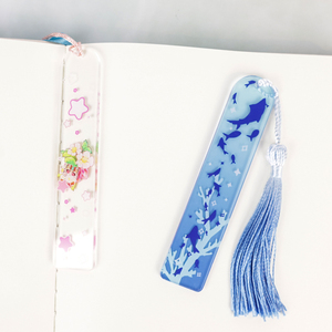 Tùy chỉnh dày rõ ràng Acrylic tua Mặt dây chuyền Bookmark nhựa thăng hoa trống cho cá nhân đánh dấu - Product Image 4