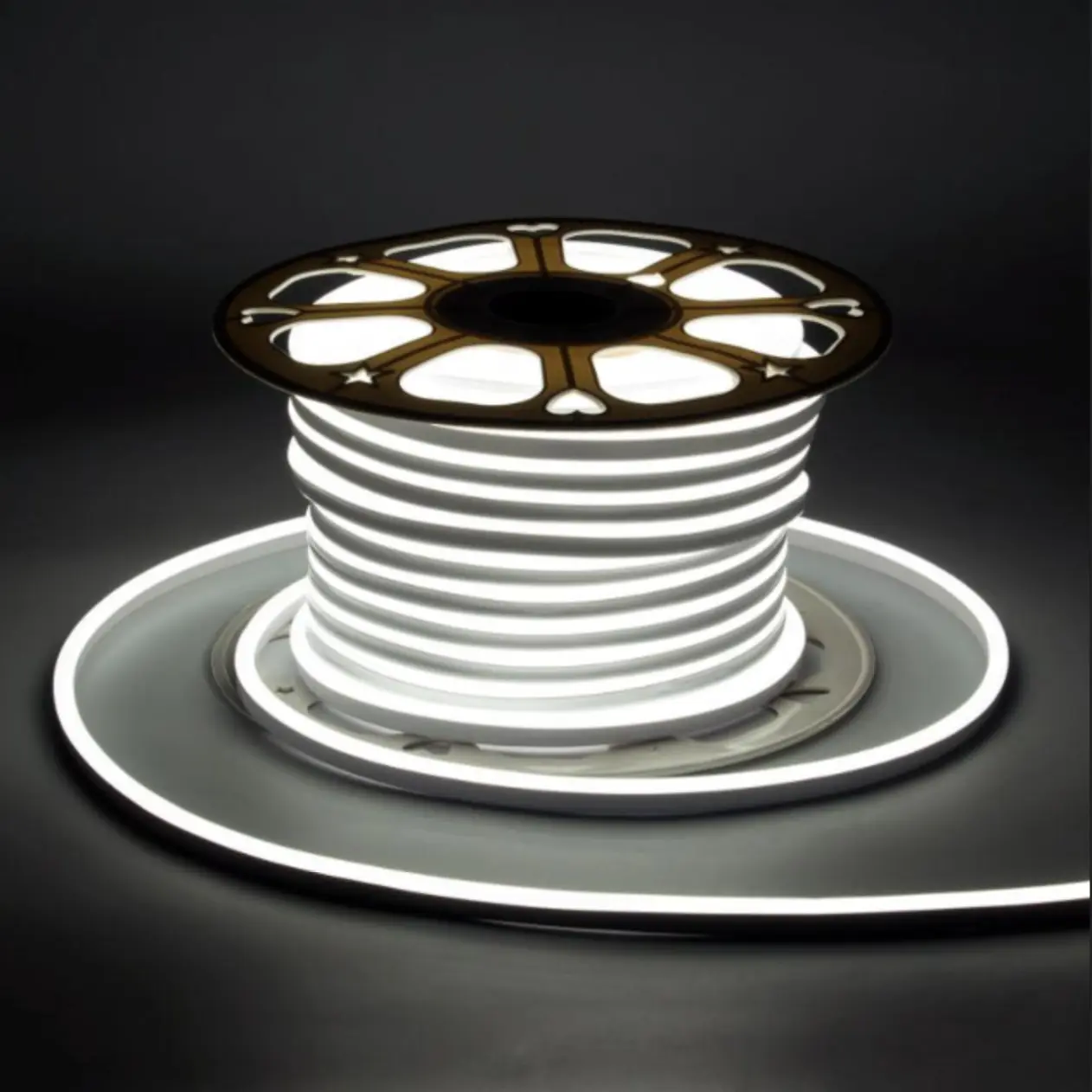 Flexibele Lampen Met Felle Neonverlichting Met Decoratieve Binnen-En Buitencontouren Zonder Stroboscoop Bruiloftlichtstrips