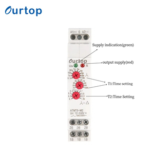 Giá tốt ourtop ATMT5-M2 12-240V có thể điều chỉnh hẹn giờ Sao <span class=keywords><strong>Delta</strong></span> mô-đun thời gian tiếp sức cho dalay trên động cơ - Product Image 5