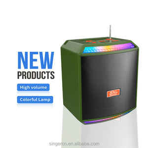 Haut-parleur Bluetooth portable sans fil ZQS-832T RGB pour extérieur avec charge solaire, radio FM, prise en charge TF/USB, super basses pour fêtes - Product Image 2