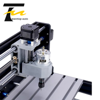 Mesin Router CNC Pengukir Laser 3018 PRO, Mesin Router Mini DIY GRBL ER11 untuk Kayu PCB PVC dengan Pengontrol Offline